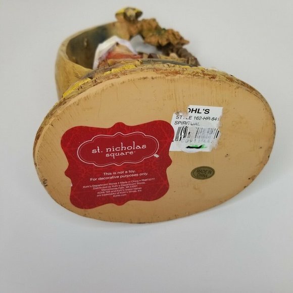 Kohl's Holiday St Nicholas Square Nativity Scene Baby Jesus Poshmark